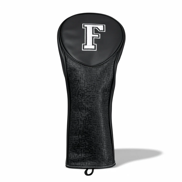 Custom Embroidery Logo Driver Head Cover Head Cover Golf Club Iron Covers