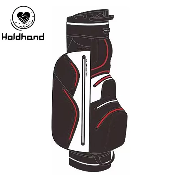 Deluxe Men's Tour Style Golf Cart Bag With 14-Way Divider Top suppliers