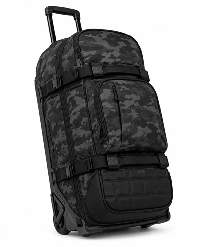 Camo Black Travel Roller Duffel