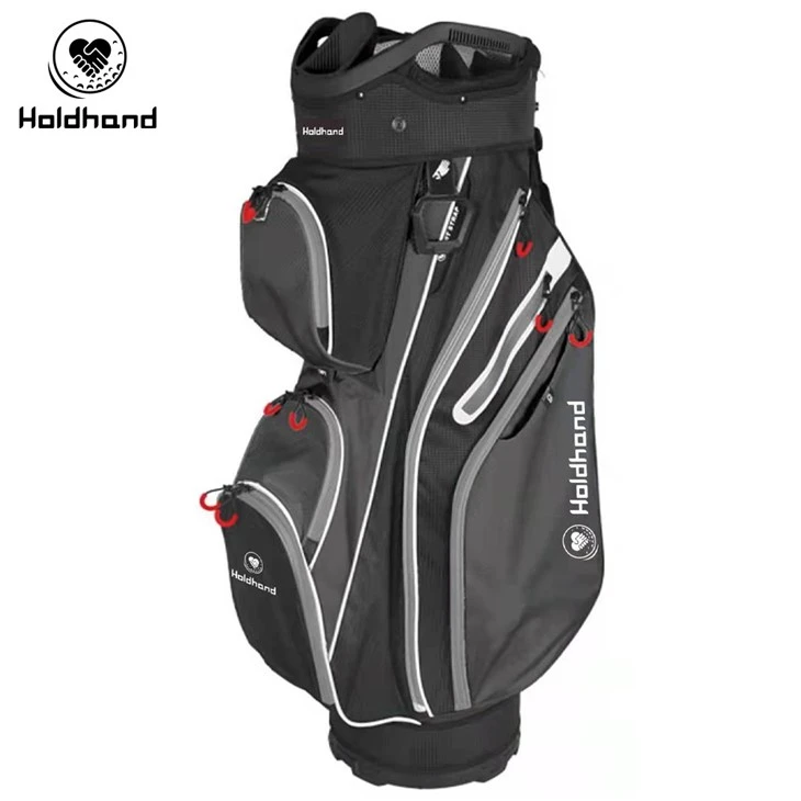 Ultimate Men's Golf Cart Bag Featuring A 14-Way Top Caddie System. suppliers