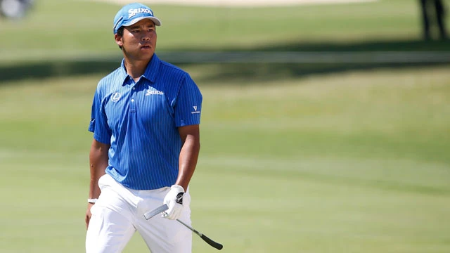 Hideki Matsuyama stropiai ruošiasi Japonijos pasaulio taurės nuotrauka