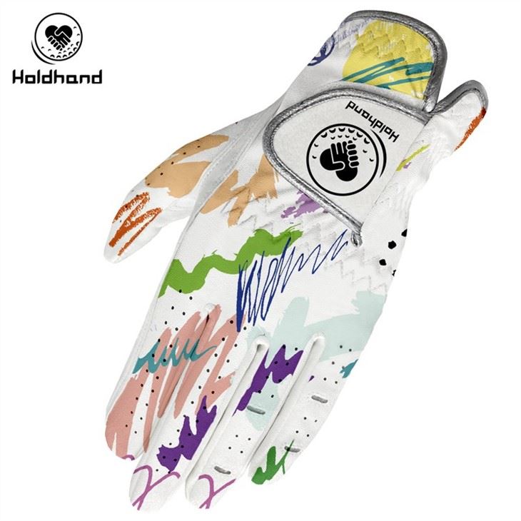 Popular Stylished Pattern And Colorful Custom Pattern Fashion Design Factory Price PU Cabretta Gloves