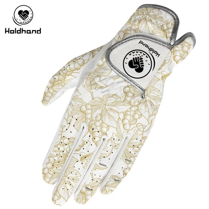 Hot Sales Popular Products OEM Brand LOGO Fashional Design PU Pure Leather Golf Gloves