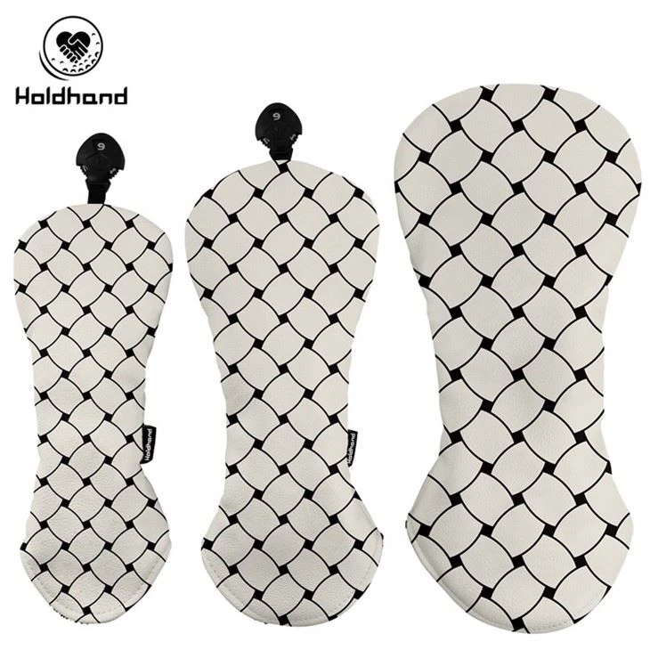 New Design PU Leather Driver Wood Head Cover Custom Logo OEM